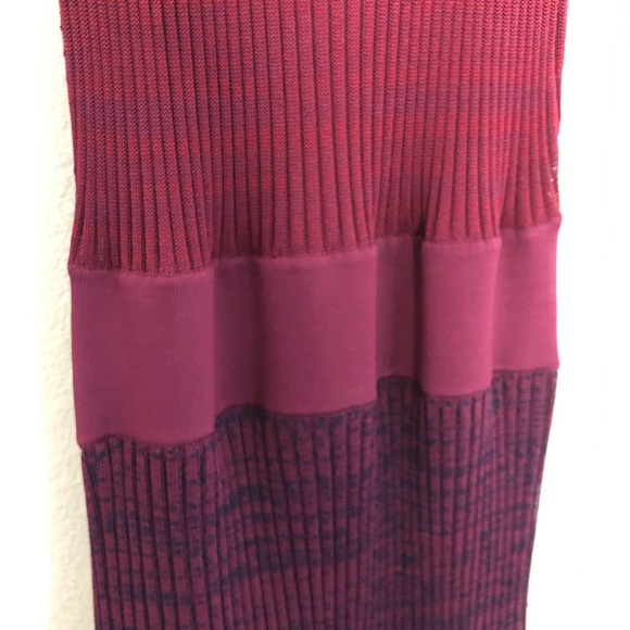 Elizabeth and James Red Blue Ombré Maxi Dress Sz S - Picture 4 of 8